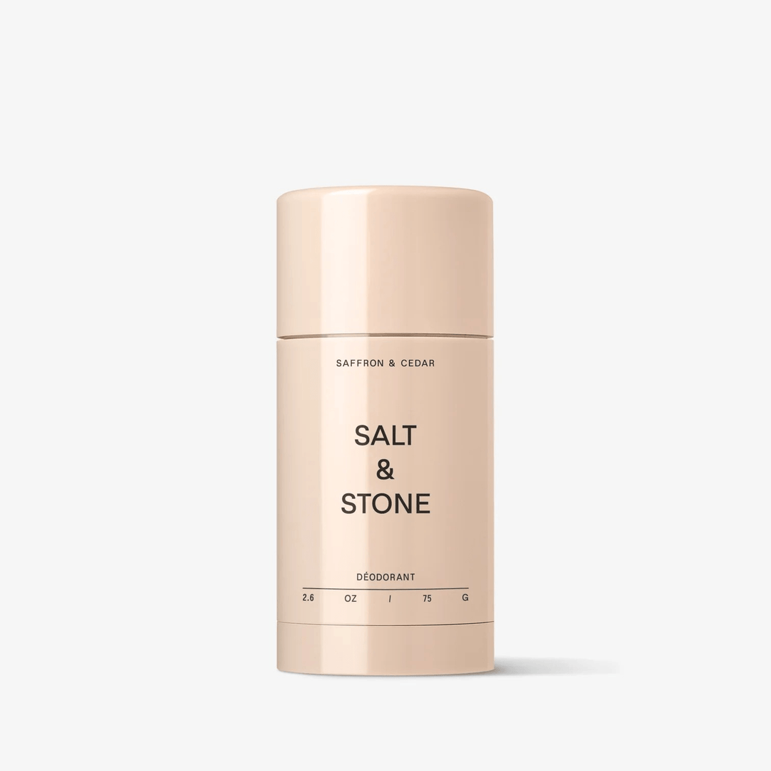 Saffron and Cedar Deodorant - SALT & STONE - Deo North Glow