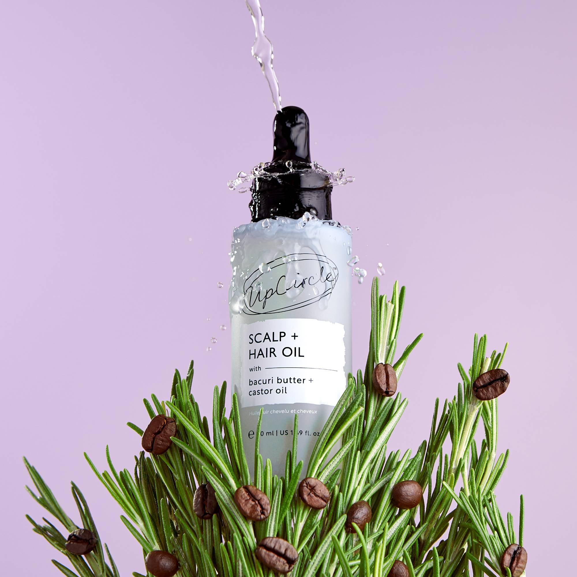 UpCircle Scalp Oil – Vegane Kopfhautpflege gegen Trockenheit & Haarbruch (50ml)