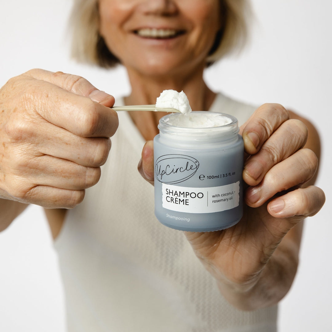 UpCircle Shampoo Crème – Nachhaltiges Shampoo für feines & trockenes Haar (100ml) North Glow