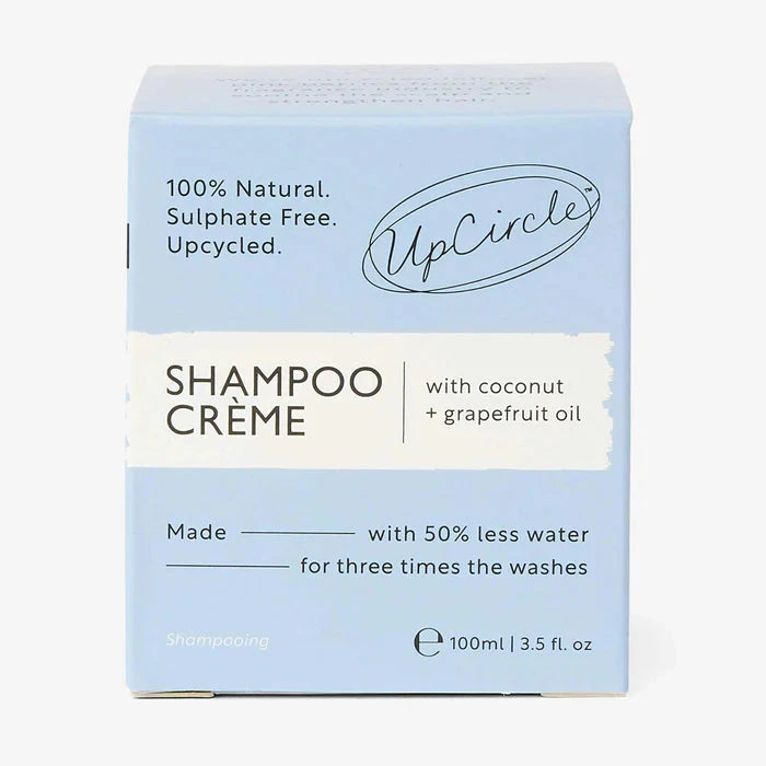 UpCircle Shampoo Crème – veganes, sanft reinigendes Shampoo-Konzentrat in plastikfreier Verpackung