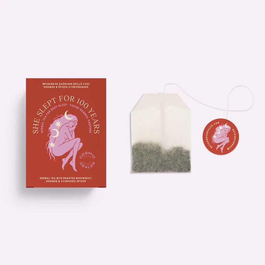 She slept for 100 years (Teebeutel) Ayurvedischer Rooisbostee - Cosmic Dealer
