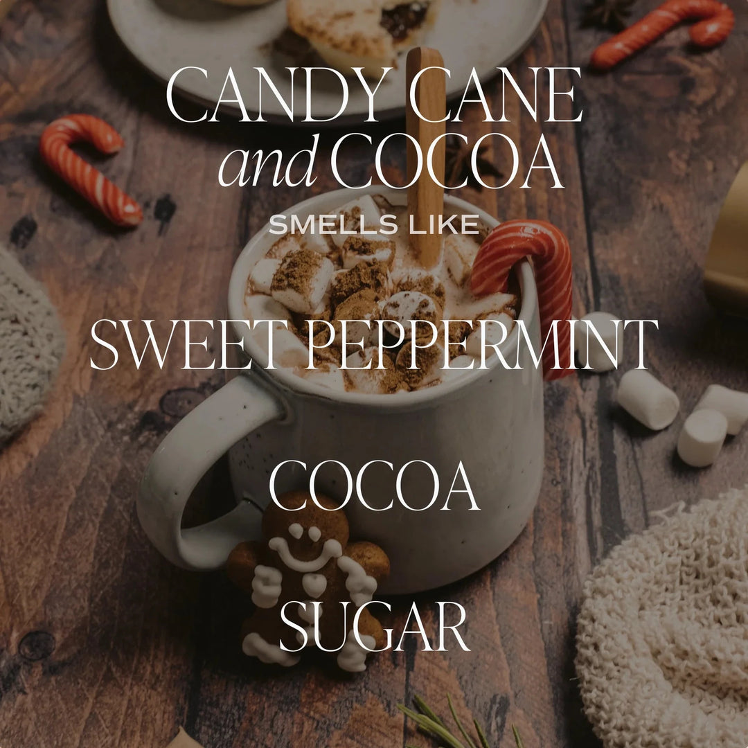 Sojawachskerze "CANDY CANE and COCOA" | SWEET WATER DECOR North Glow