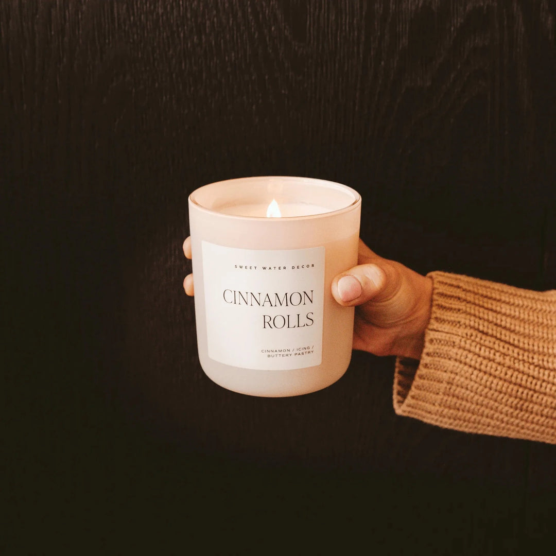 Sojawachskerze "CINNAMON ROLLS" - SWEET WATER DECOR North Glow