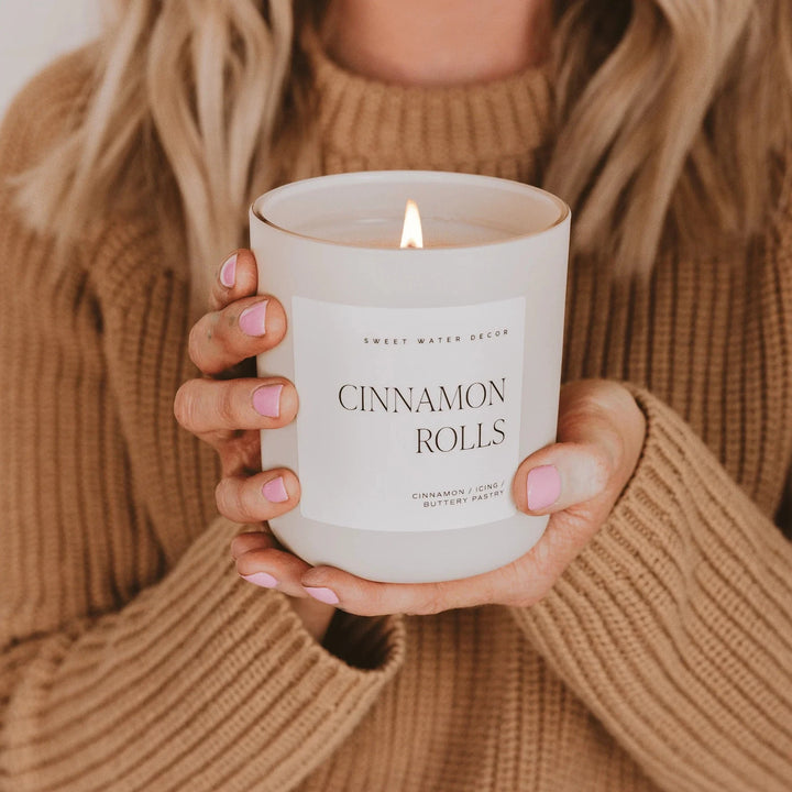 Sojawachskerze "CINNAMON ROLLS" - SWEET WATER DECOR