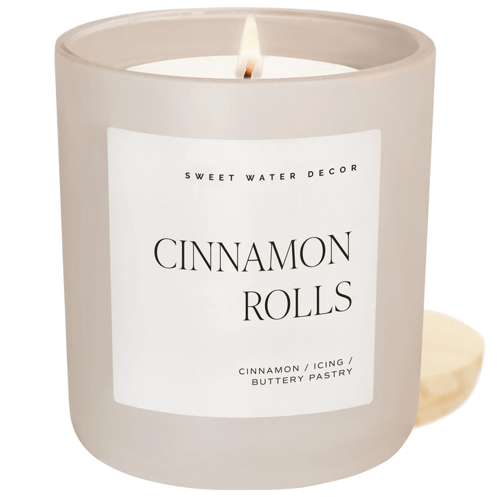 Sojawachskerze "CINNAMON ROLLS" - SWEET WATER DECOR