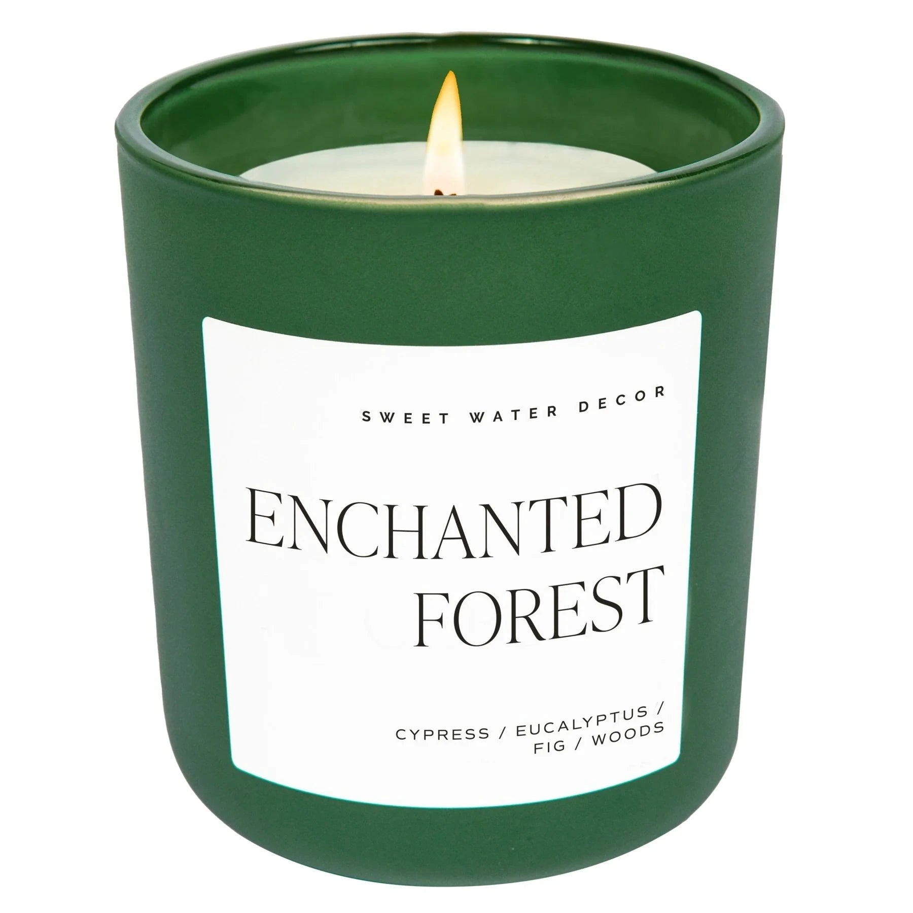 Soy wax candle ENCHANTED FOREST · SWEET WATER DECOR