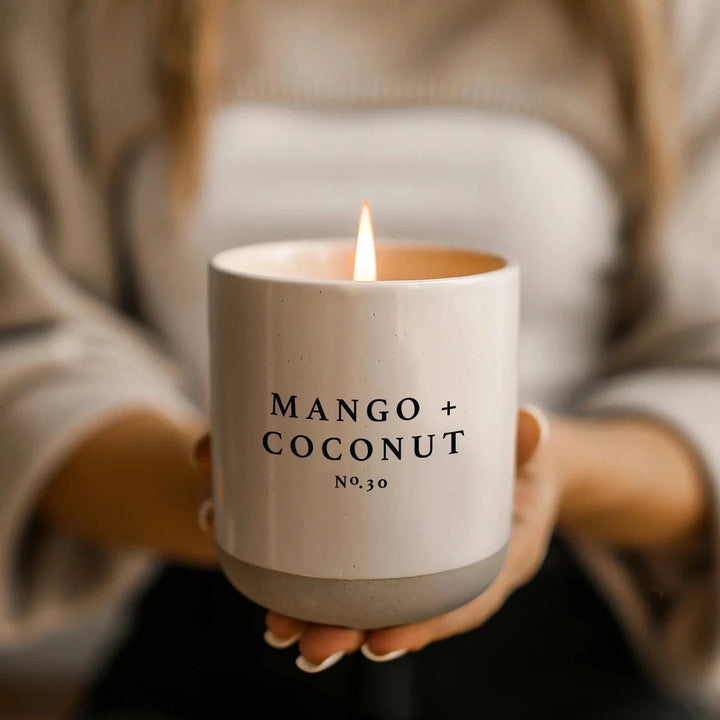 Sojawachskerze "MANGO & KOKOSNUSS" | SEET WATER DECOR
