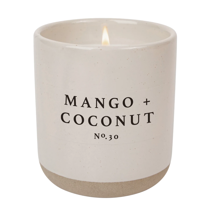 Sojawachskerze "MANGO & KOKOSNUSS" | SEET WATER DECOR