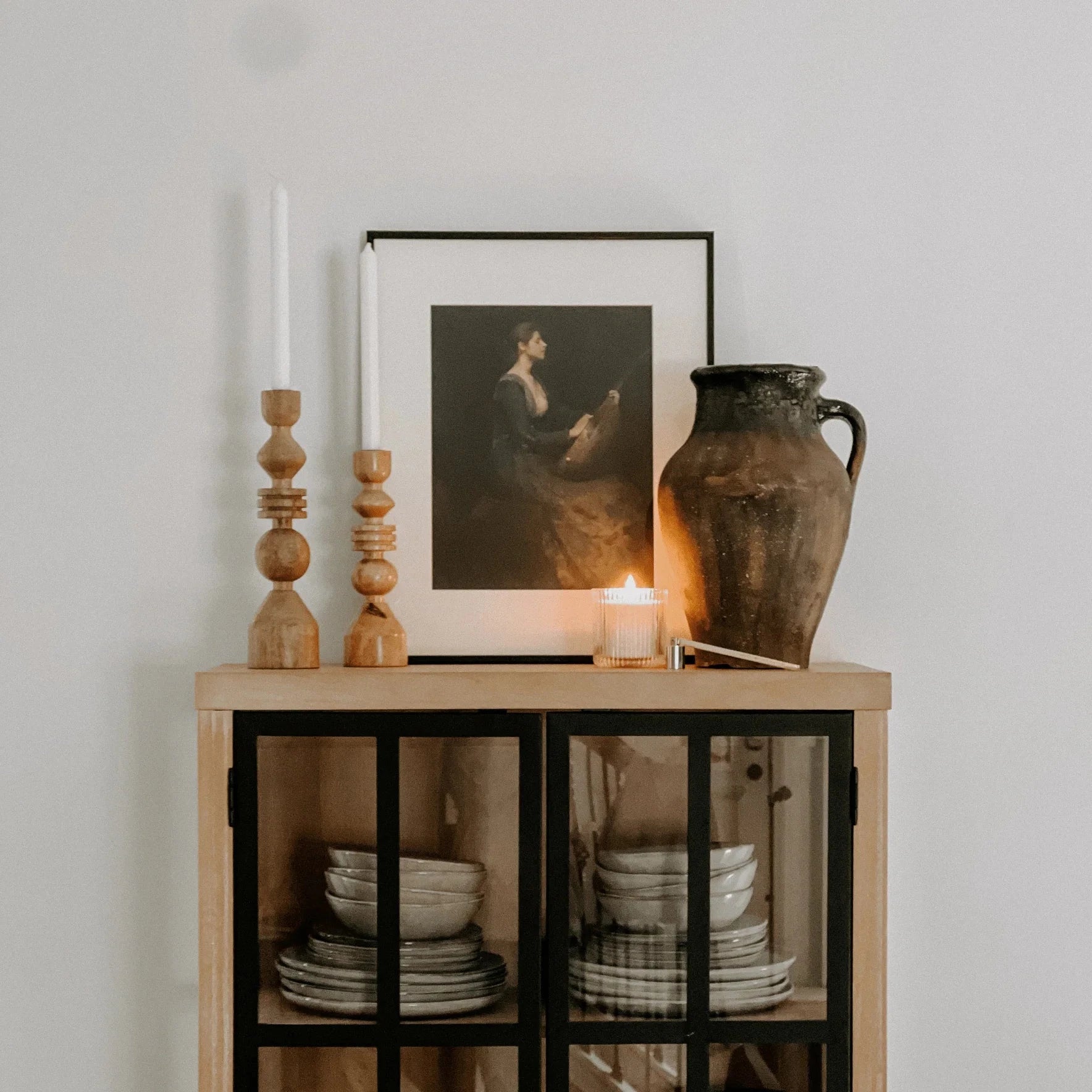 Soy wax candle "WILDFLOWERS and SALT" | SWEET WATER DECOR