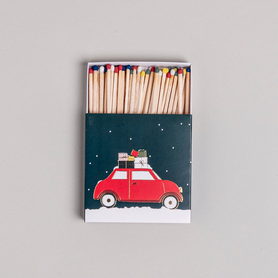 Streichhölzer CHRISTMAS CAR - Eulenschnitt North Glow