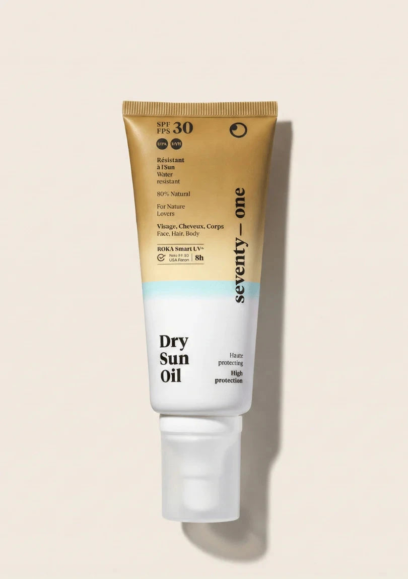 Seventy-One Dry Sun Oil SPF30 transparentes Sonnenöl mit UVA- und UVB-Schutz