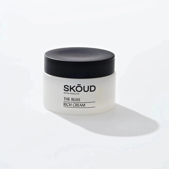SKŌUD The Bliss Rich Cream im eleganten Tiegel – vegane, reichhaltige Gesichtspflege für trockene Haut“