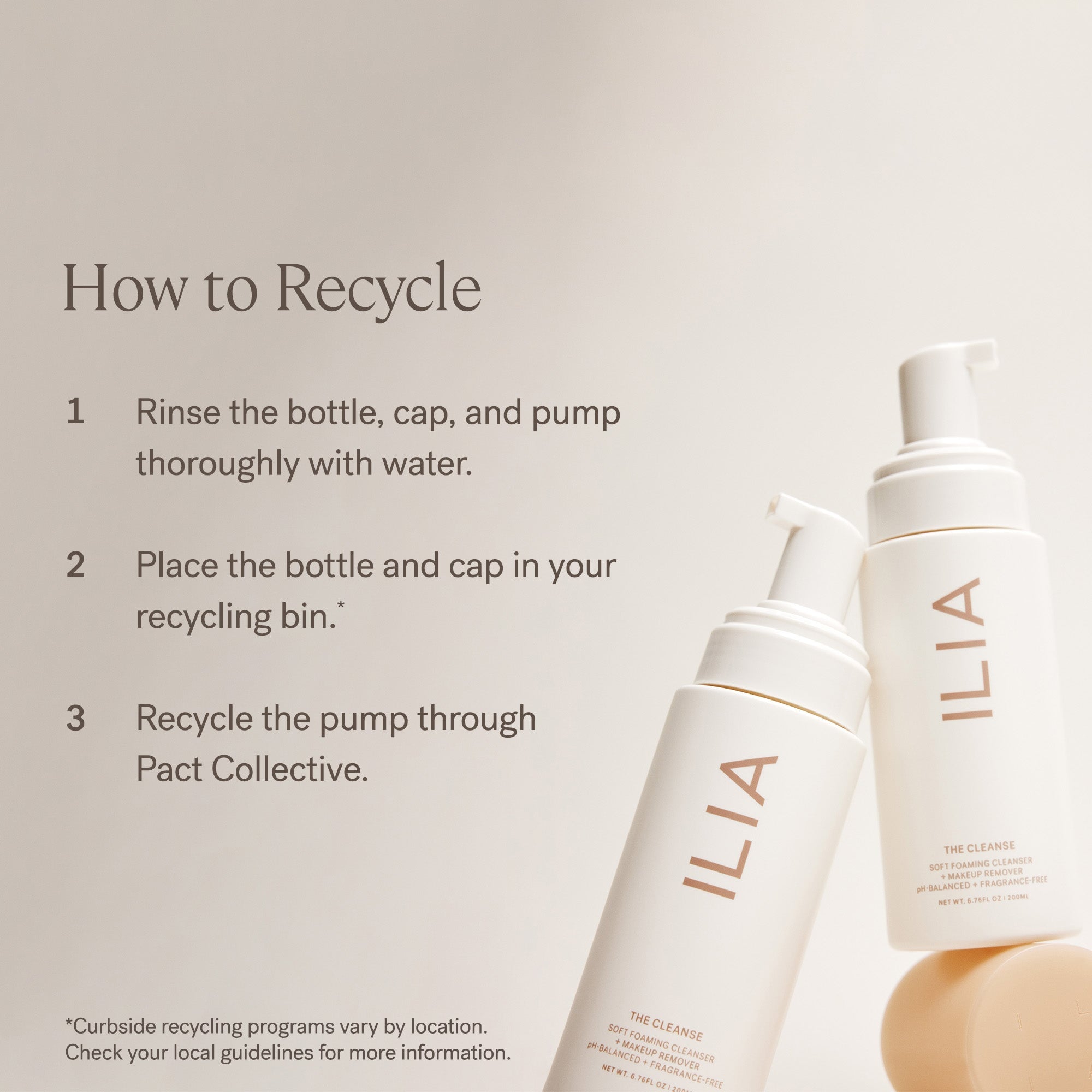 The Cleanse - ILIA Facial Cleansing Foam