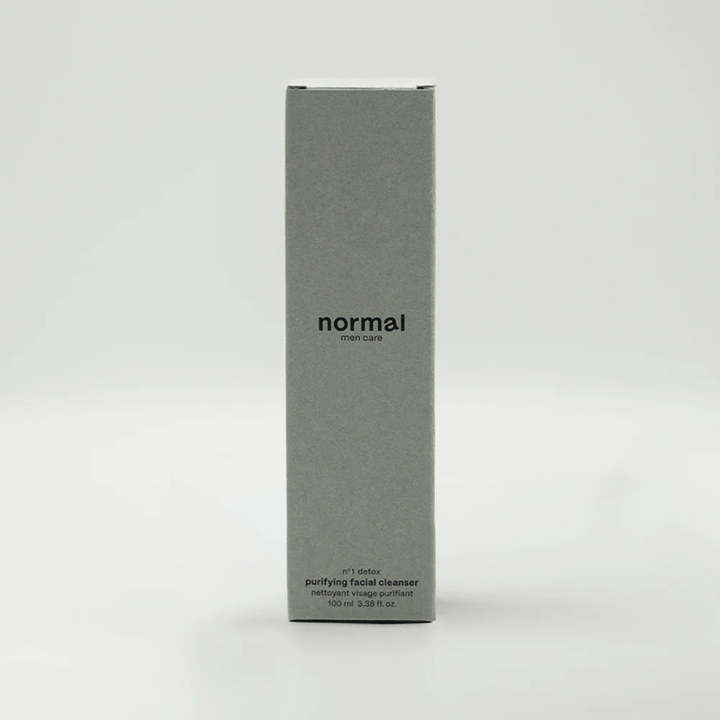 nº1 Purifying Cleanser von normal mencare in umweltfreundlicher Verpackung 
