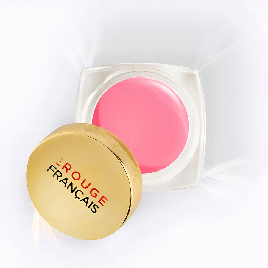 DAVIA von Le Rouge Francais, geöffnet, goldener Deckel ist angelehnt.