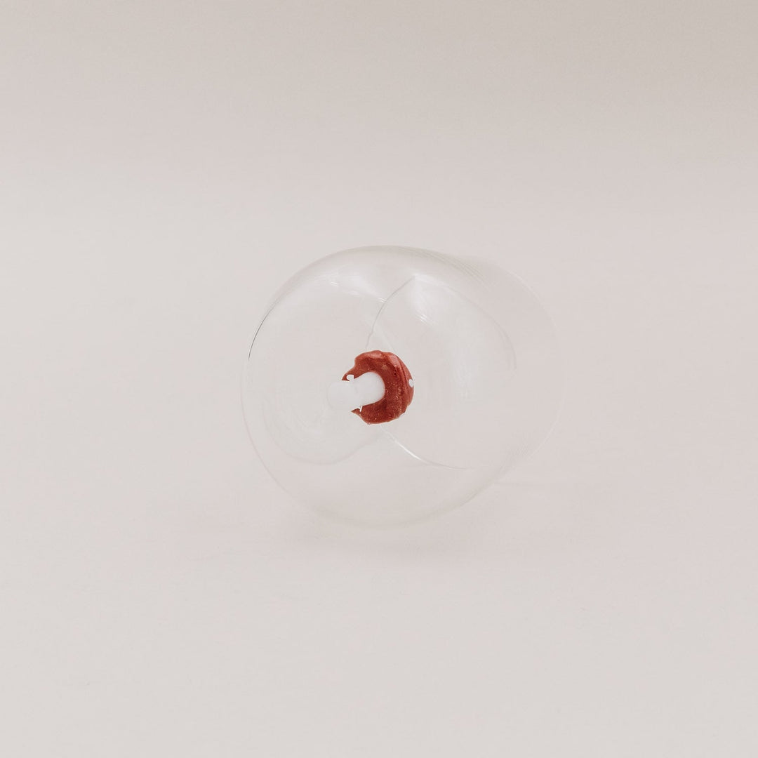 Trinkglas 3D-Figur PILZ von Eulenschnitt North Glow