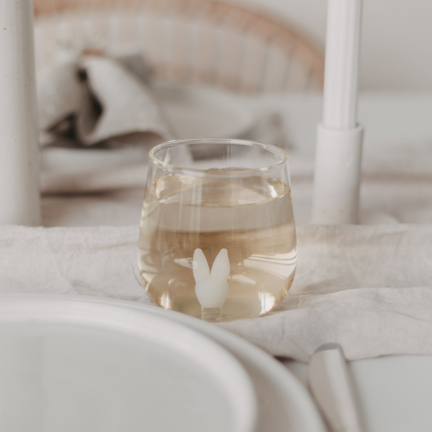 Trinkglas HASENFIGUR - Eulenschnitt