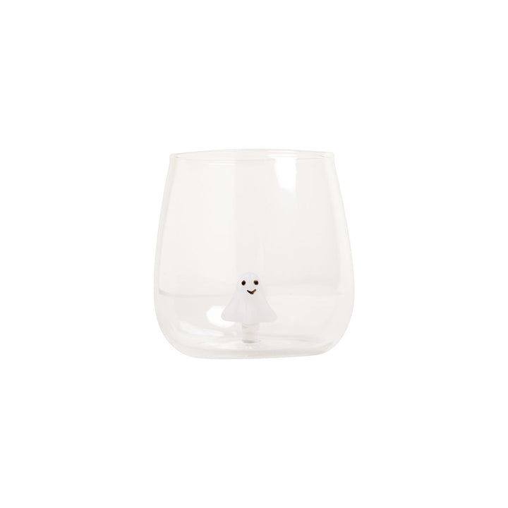 Trinkglas mit 3D-Figur GEIST von Eulenschnitt