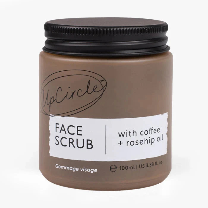 UpCircle Coffee Face Scrub Citrus Blend in Glasverpackung