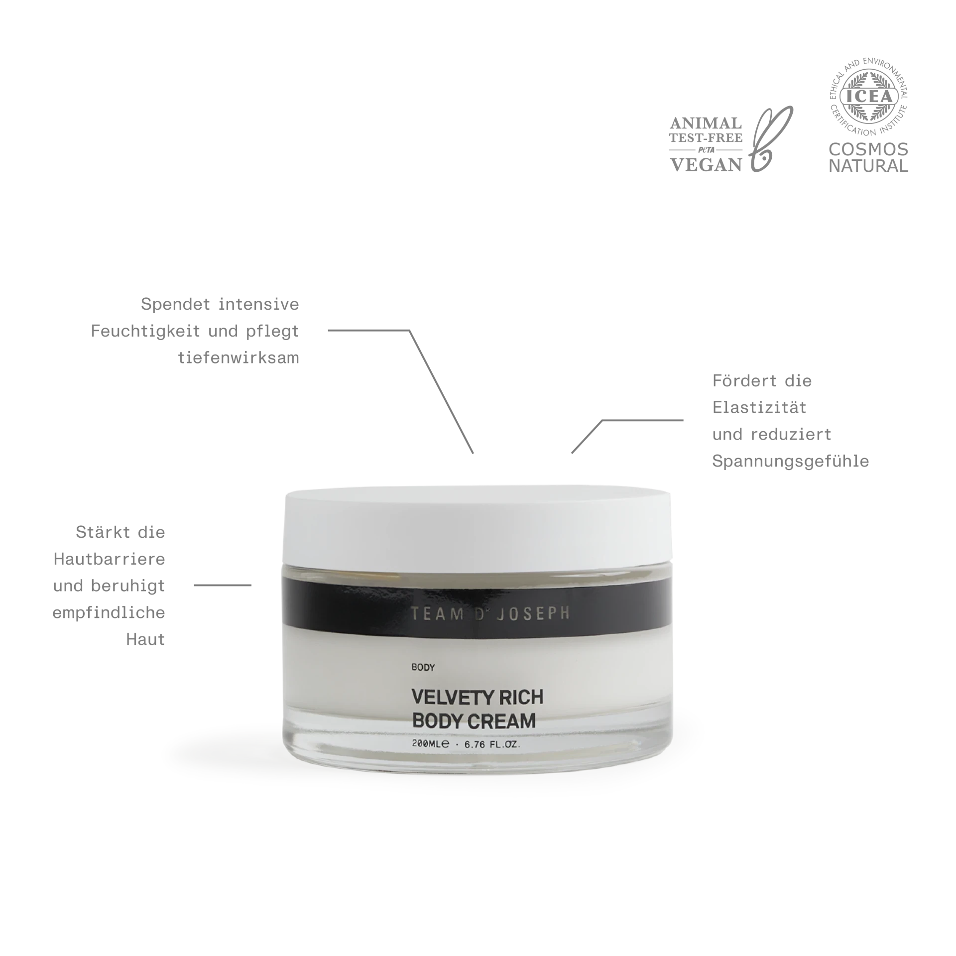 Velvety Rich Body Cream - Reichhaltige Körpercreme