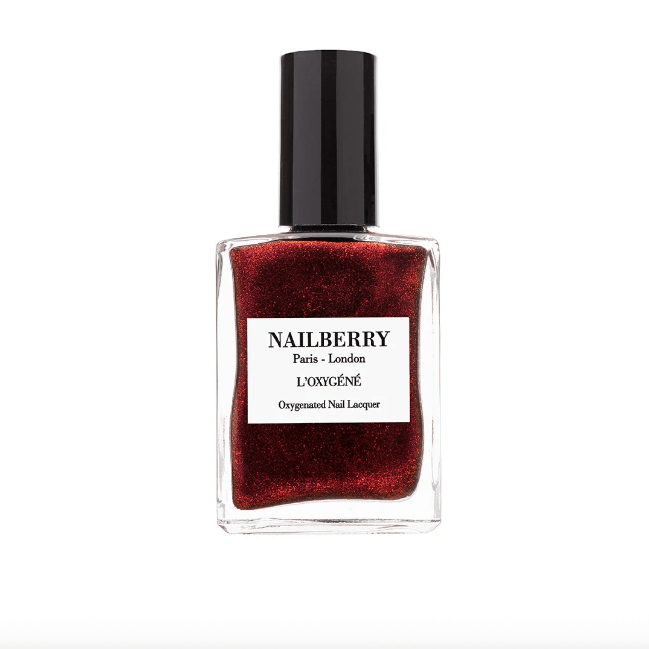 Very Merry Merlot – perlglänzender burgunderroter Nagellack im Rot-Schwarz-Ton mit dewy Glanz und langanhaltendem Finish.