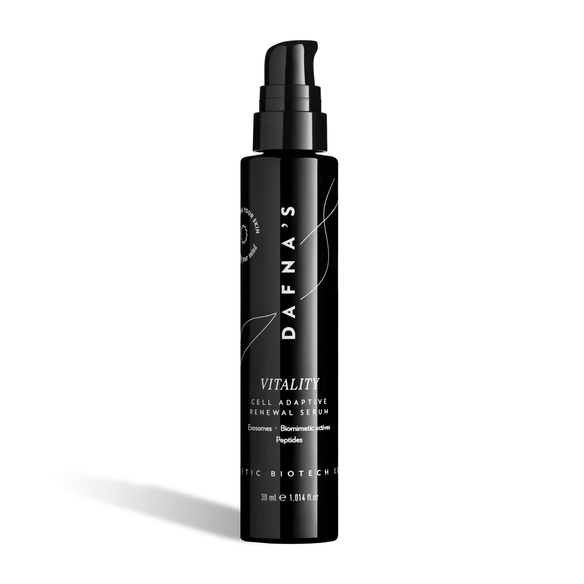 Vitality Serum von Dafna´s vor weißem Hintergrund.