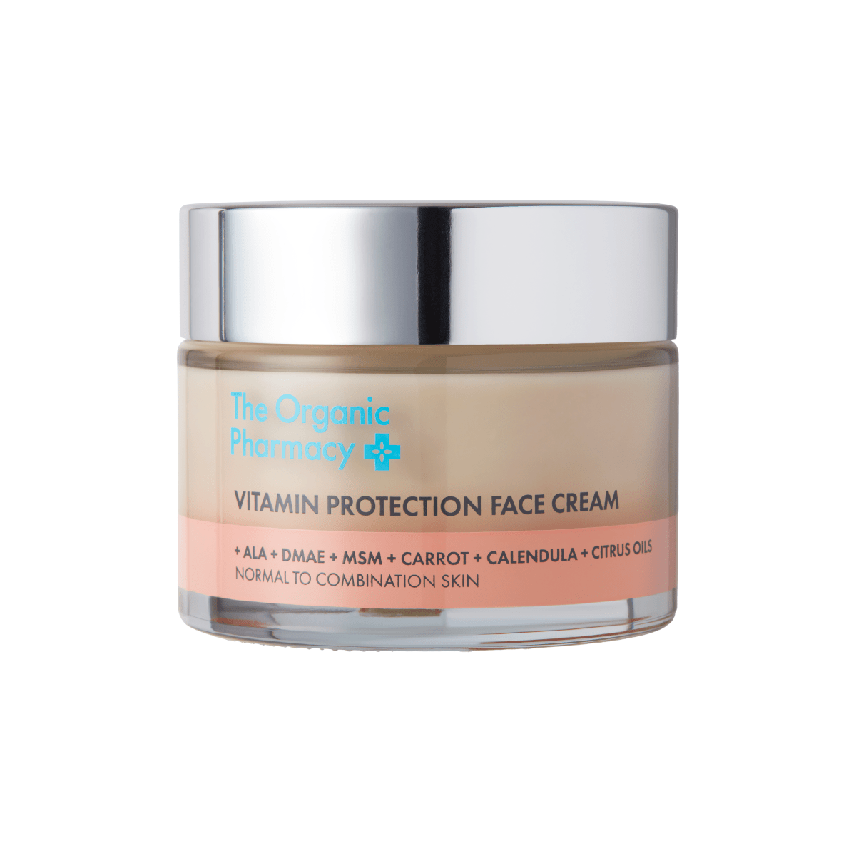 Vitamin Protection Face Cream Tiegel mit silbernen Deckel