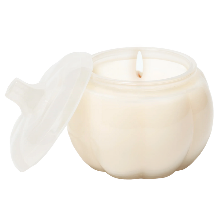 WARM and COZY - Pumpkin Kerze in weiß SWEET WATER DECOR
