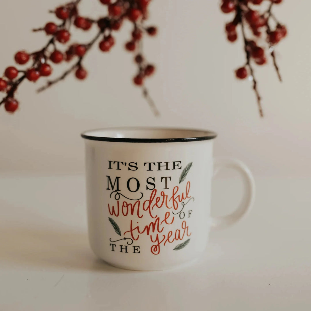 Weihnachtstasse "Most Wonderful Time of The Year" | SWEET WATER DECOR North Glow