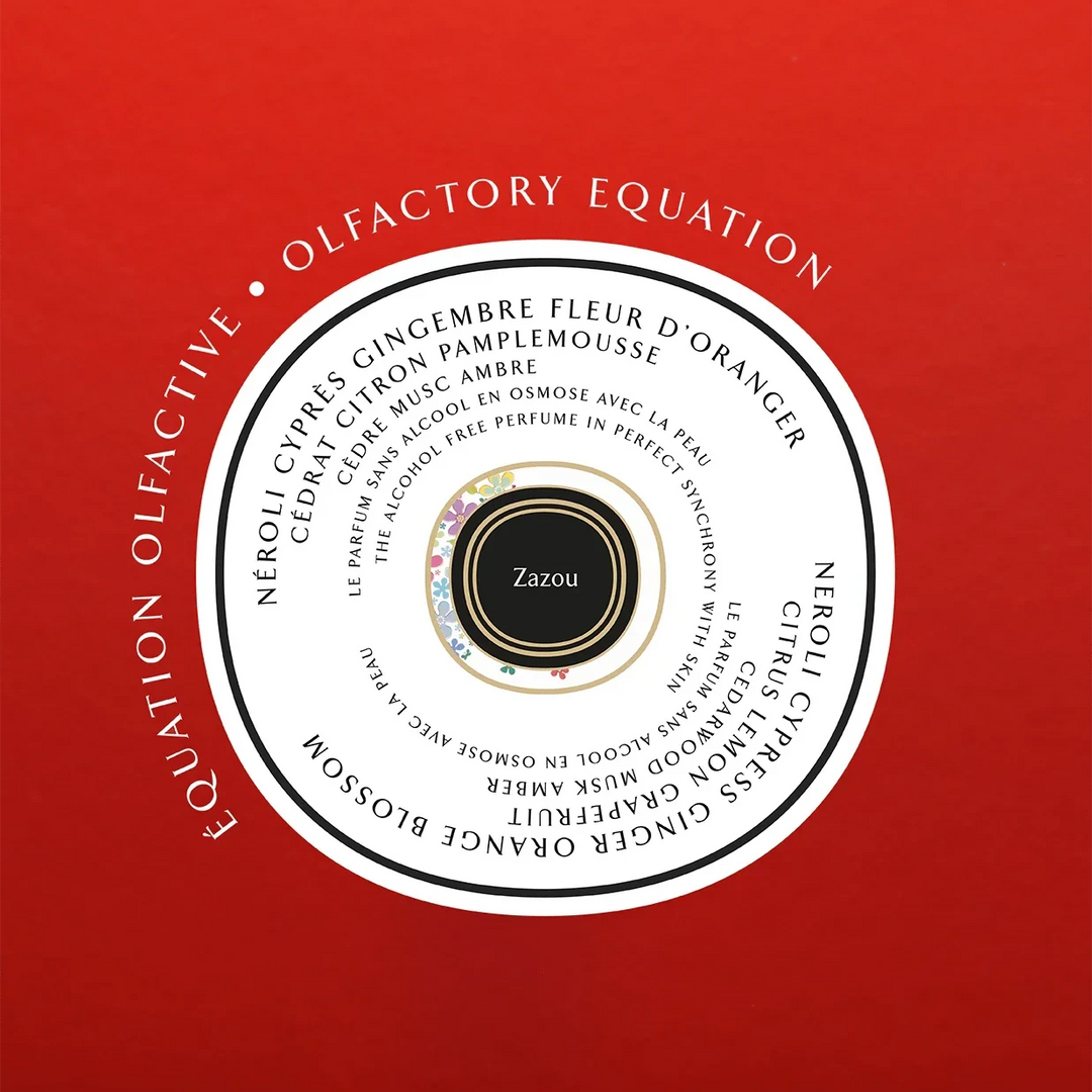 Vegane Formel des SABÉ MASSON Duftsticks Zazou – pflegend mit Muskatellersalbei und blauer Lotusblüte North Glow