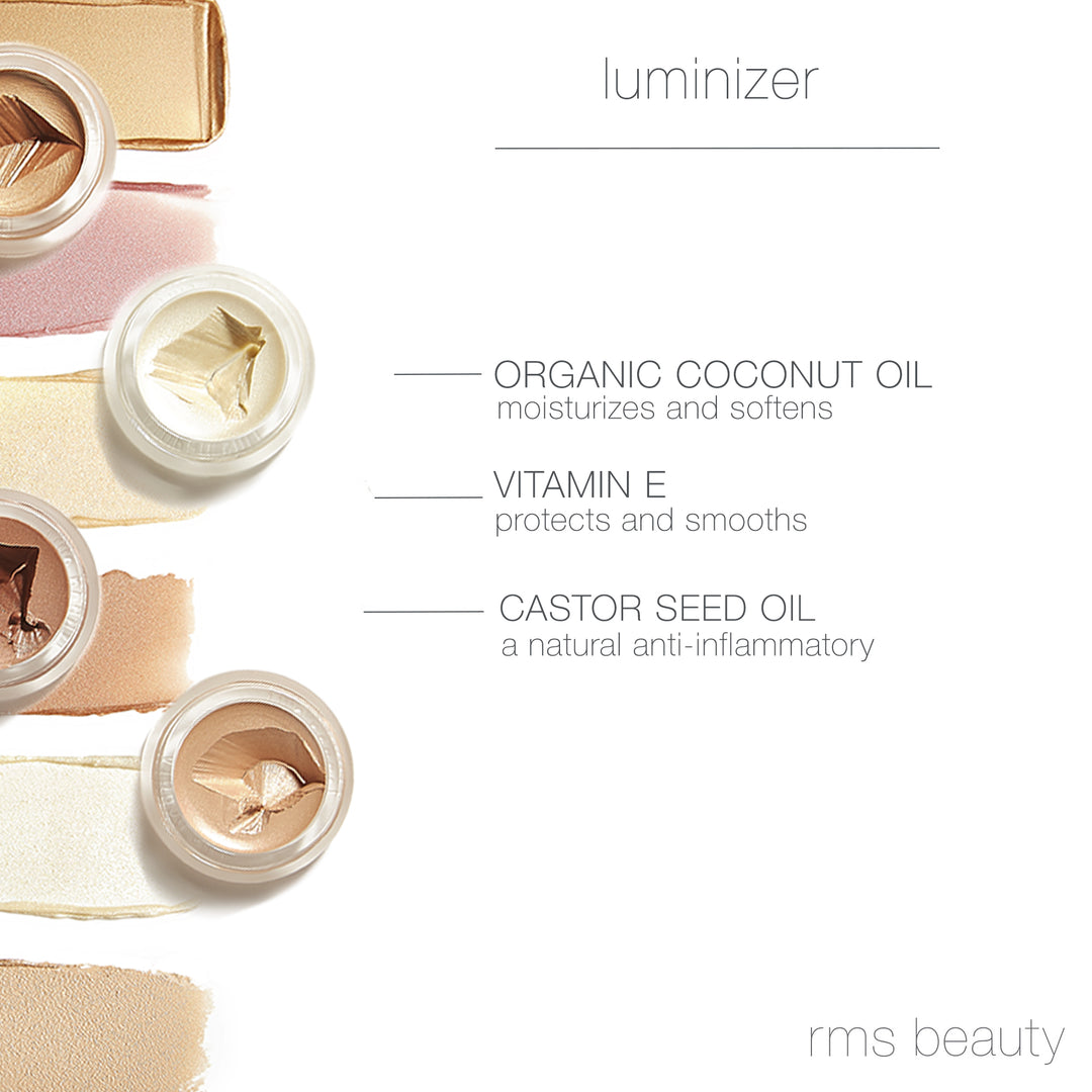 RMS Luminizer Amethyst Rose - Creme Highlighter in kühlem Rosé North Glow