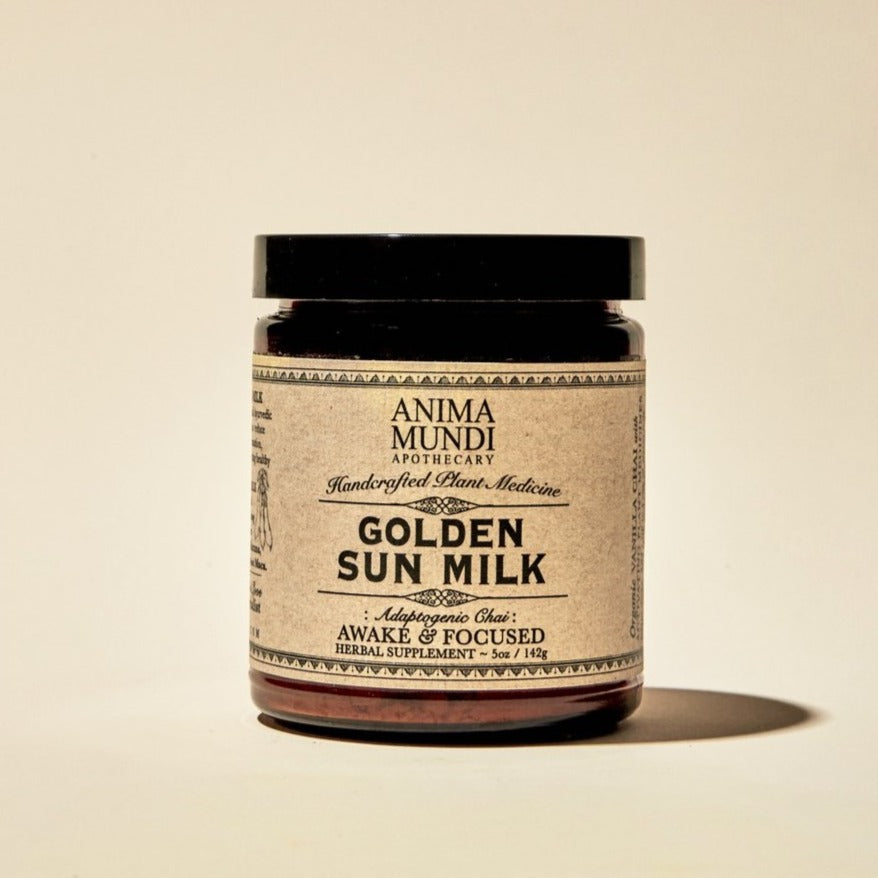 Golden Sun Milk - Chai-Pulver mit Kurkuma, Ingwer, Nelkenwurz, Zimt. u.w. North Glow
