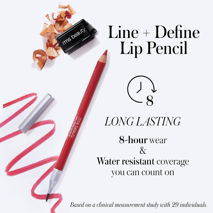 Lip Pencil "Line & Define" - Pflegender Lippenkonturstift in Pavla Red