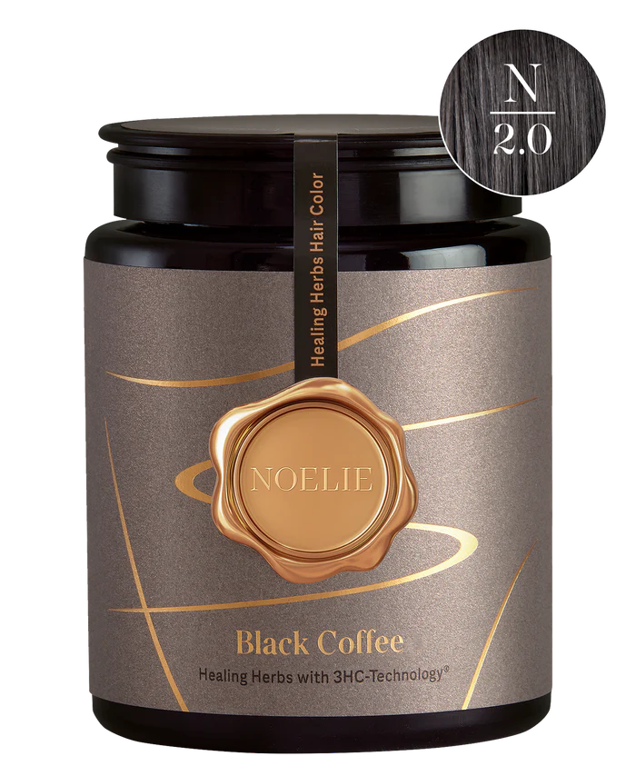 Black Coffee - pflegende Pflanzenhaarfarbe - Healing Herbs Hair Color