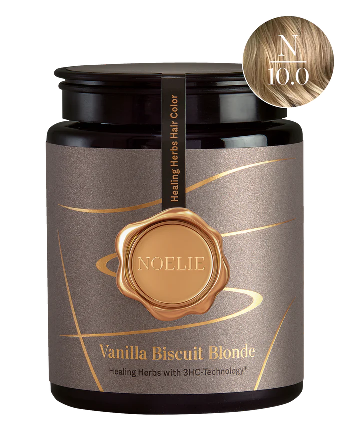 Vanilla Biscuit Blonde - pflegende Pflanzenhaarfarbe - Healing Herbs Hair Color North Glow