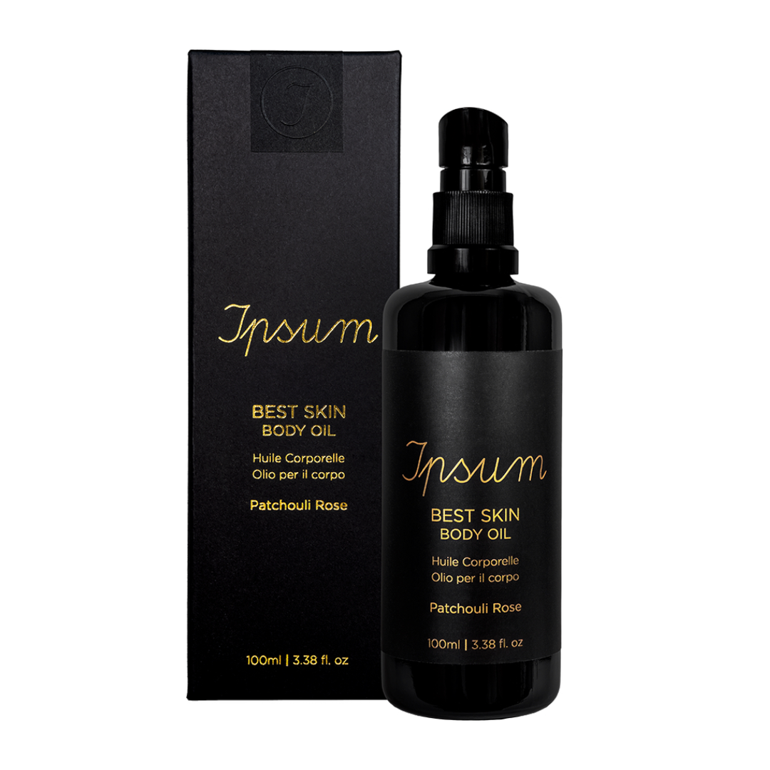 Ipsum Best Skin Body Oil Patchouli Rose - SALE North Glow