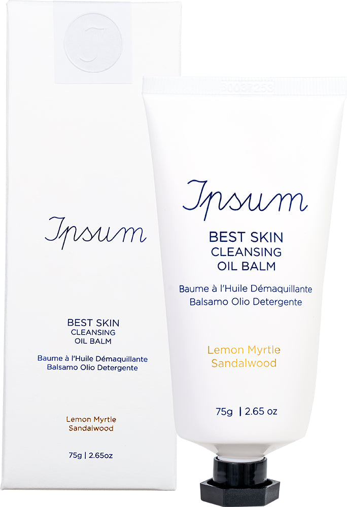 Ipsum Best Skin Cleansing Oil Balm - samtiger Gesichtsreiniger North Glow