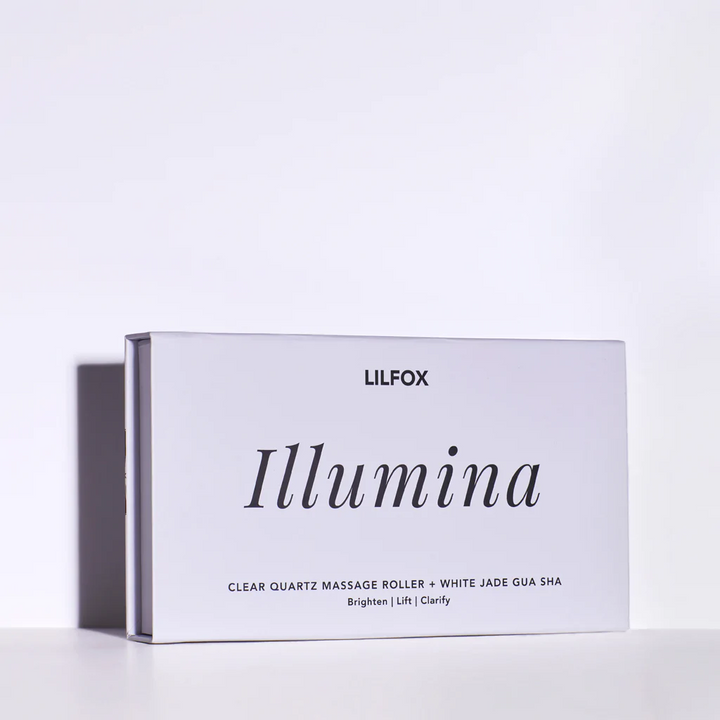 Lilfox Illumina weißes Paket vor weißem Hintergrund