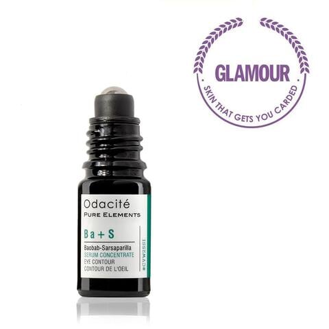 Ba+S | Augen Kontur Serum Baobab Sarsaparilla - Hochpotentes Augenserum mit kühlender Applikatorkugel