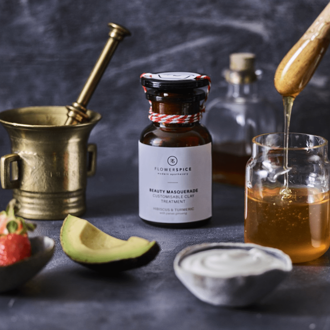 Flower and Spice, Pflegemaske, Skincare, Clean Beauty, Naturkosmetik, Biokosmetik, nachhaltige Kosmetik, Tonerde North Glow