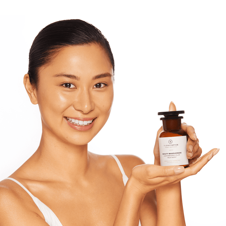 Flower and Spice, Pflegemaske, Skincare, Clean Beauty, Naturkosmetik, Biokosmetik, nachhaltige Kosmetik, Tonerde