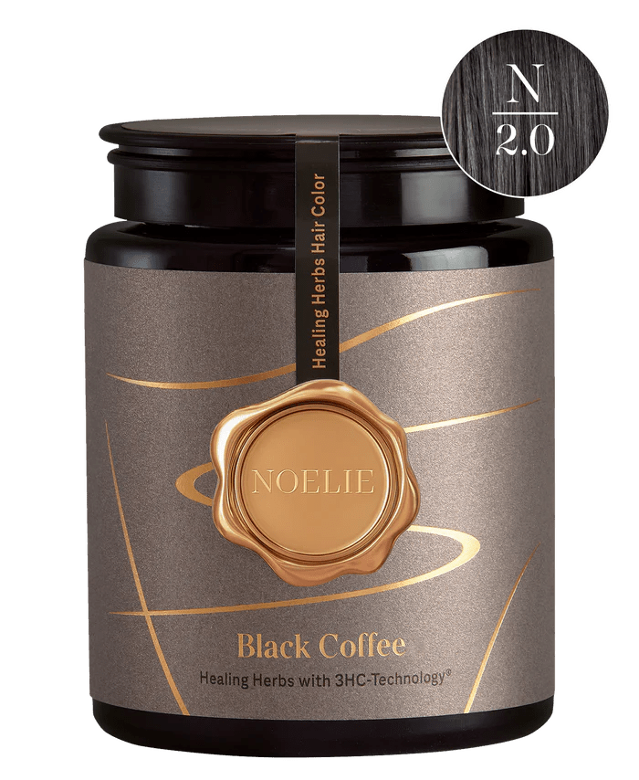 Black Coffee - pflegende Pflanzenhaarfarbe - Healing Herbs Hair Color North Glow