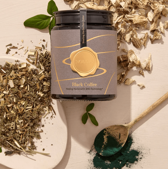 Black Coffee - pflegende Pflanzenhaarfarbe - Healing Herbs Hair Color
