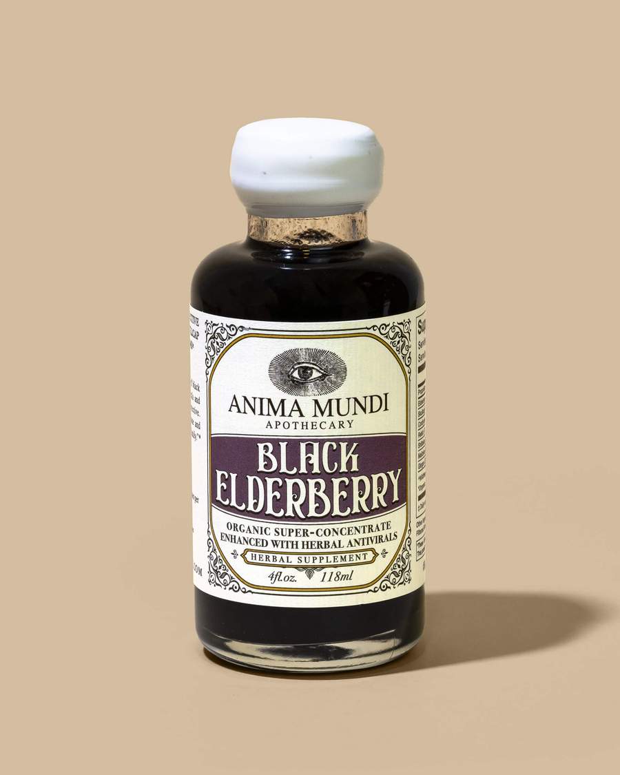 BLACK ELDERBERRY Organic Super Concentrate - Black Elderberry Extract from ANIMA MUNDI