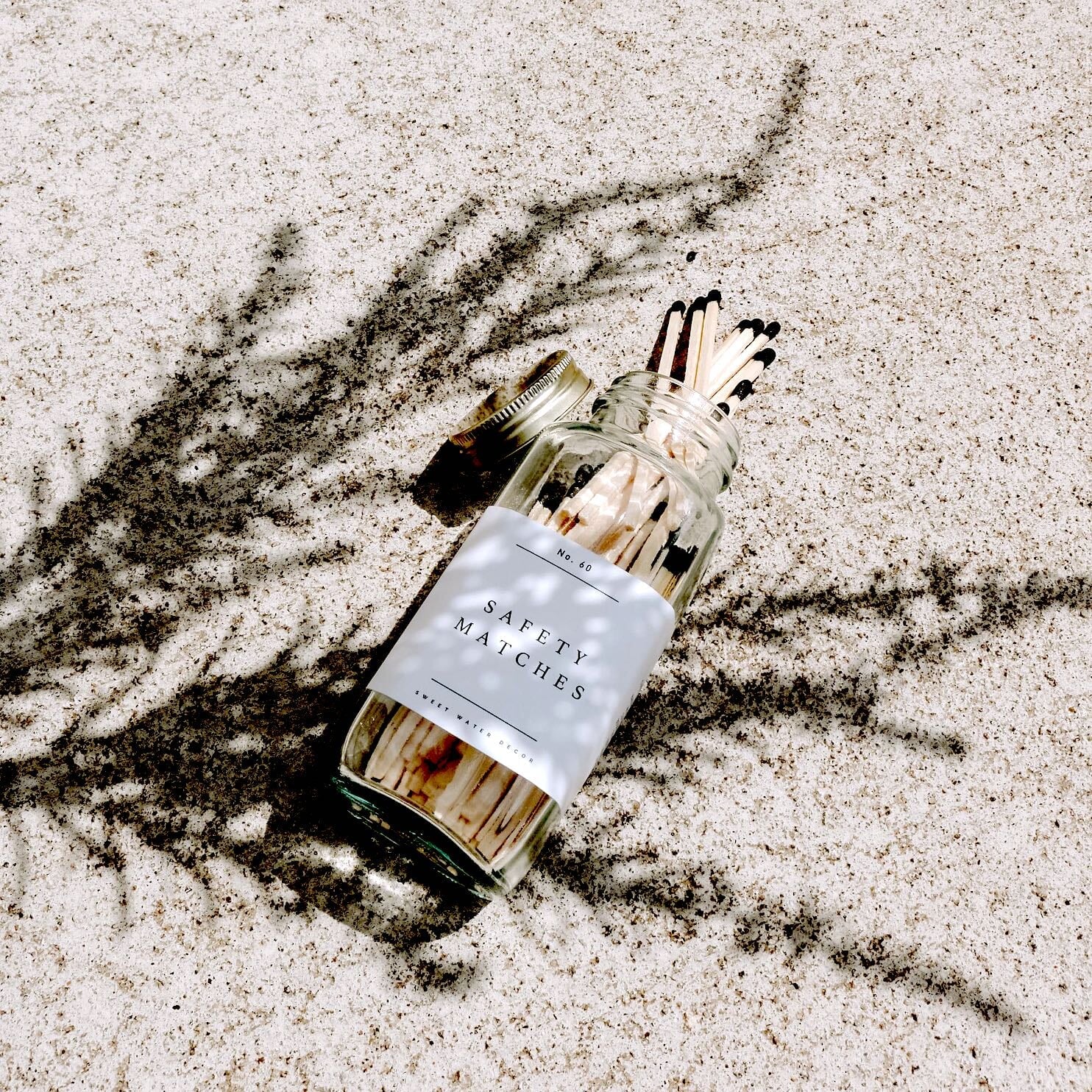 Black Safety Matches | Matches SWEET WATER DECOR