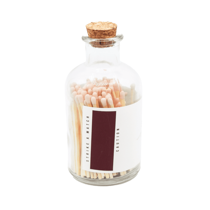 Blush Tip Medium Apothecary Safety Matches/Streichhölzer 100 Stck.