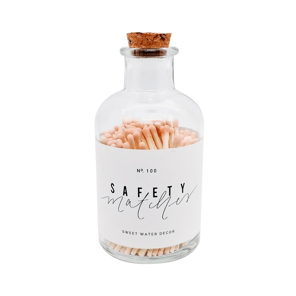 Blush Tip Medium Apothecary Safety Matches/Streichhölzer 100 Stck. North Glow