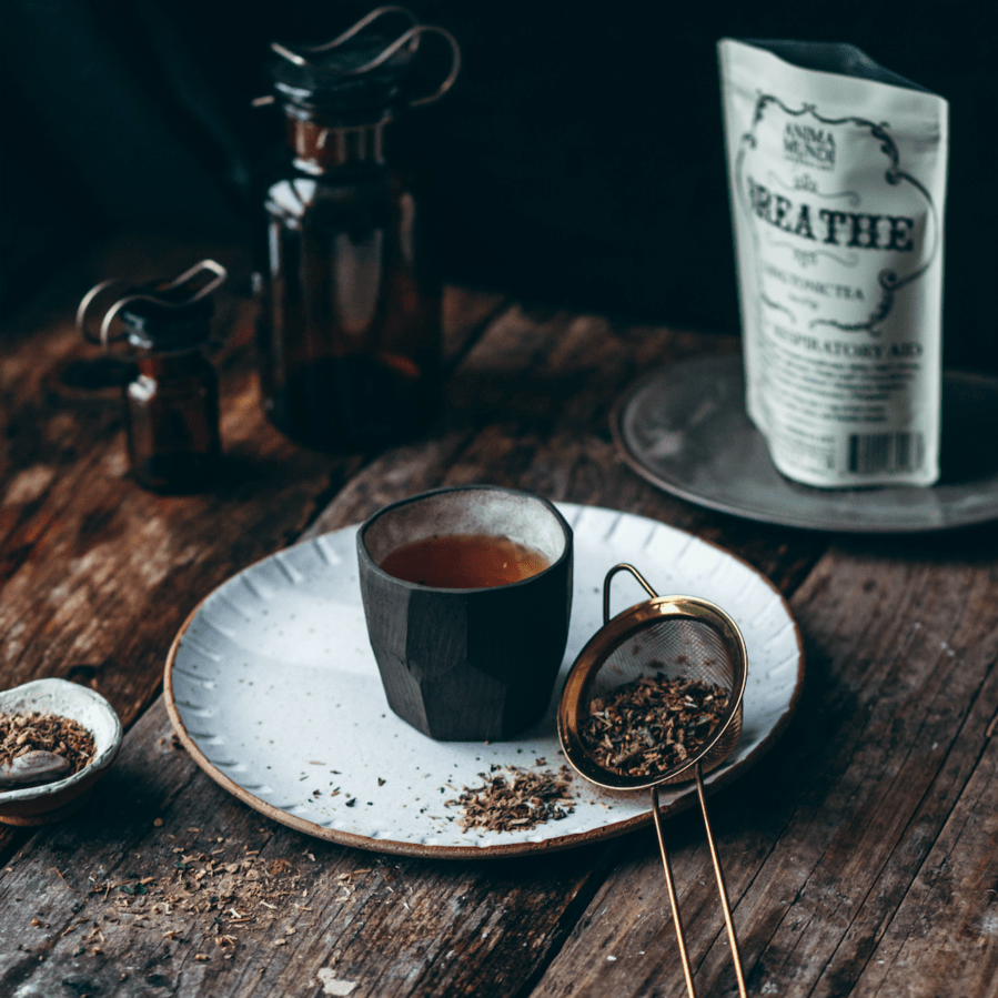 BREATHE - Lung &amp; Respiratory Aid Tea for the respiratory tract by ANIMA MUNDI
