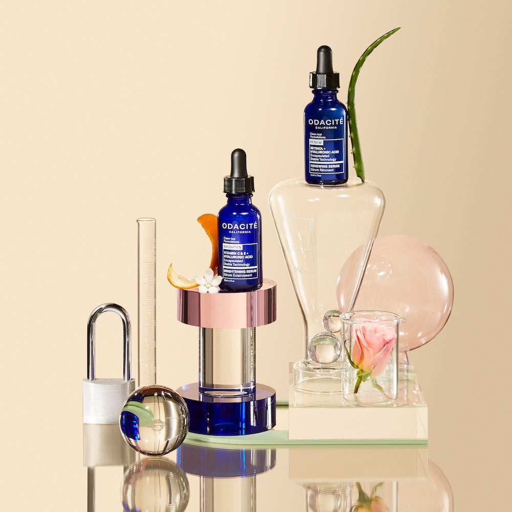 BRIGHTEN Vitamin C & E + Hyaluronic Acid Serum - ODACITÉ Glow Serum North Glow