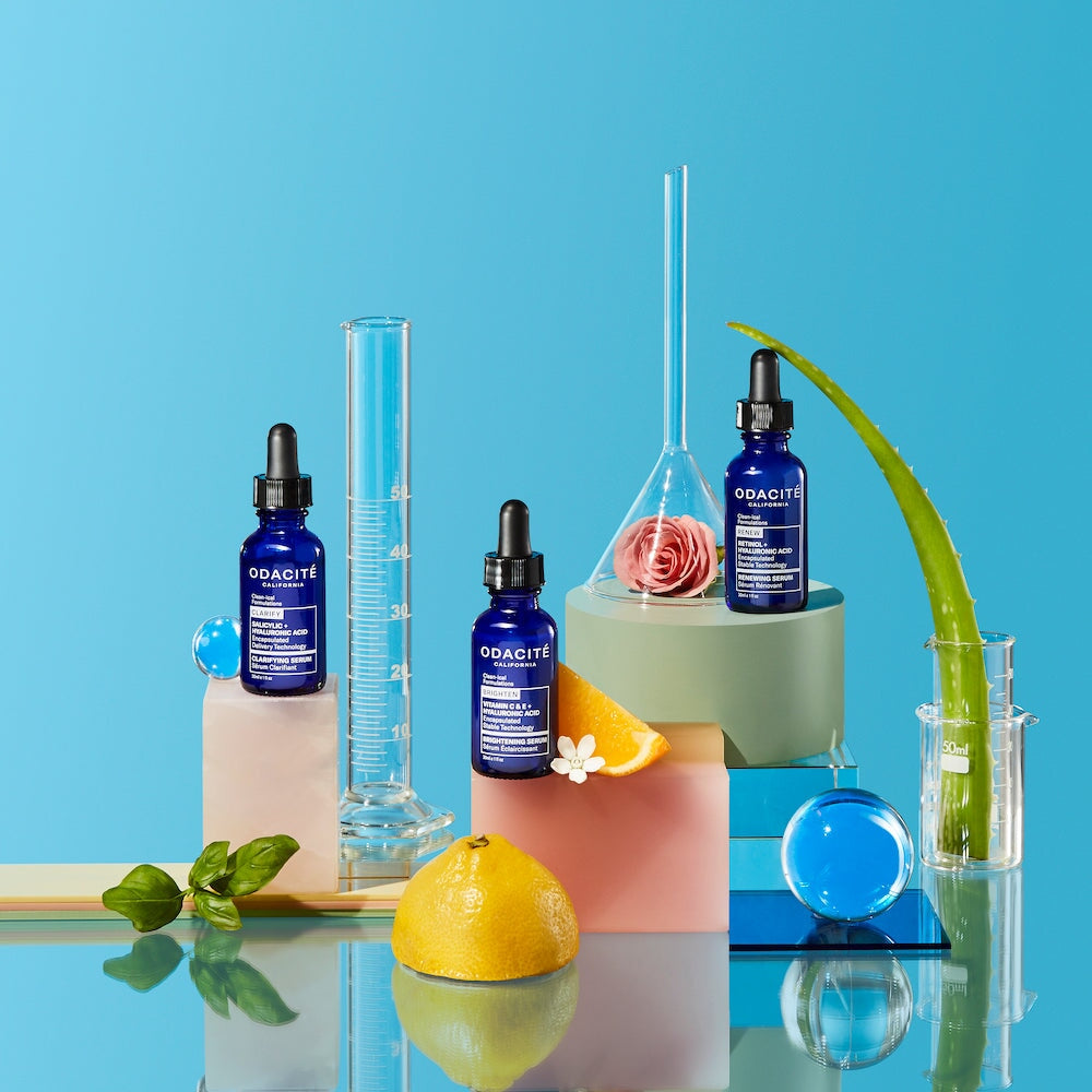 BRIGHTEN Vitamin C & E + Hyaluronic Acid Serum - ODACITÉ Glow Serum North Glow